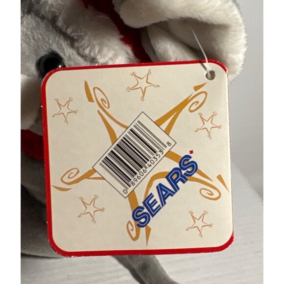 Sears Christmas Plush Whiskers Mouse 2001 Ginger Bell Gingerbread Man 2004 6" - Picture 9 of 13